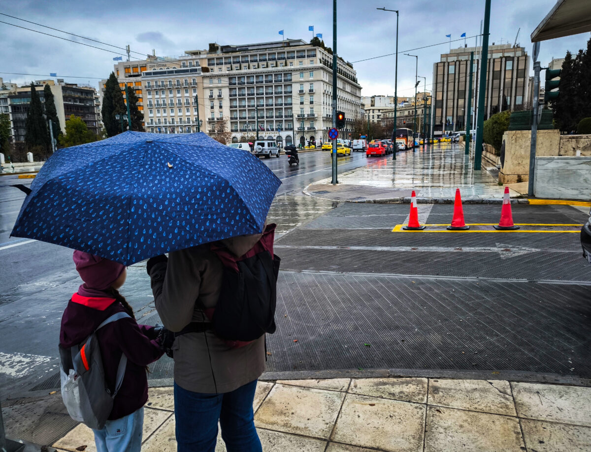 Βροχή στην Αττική