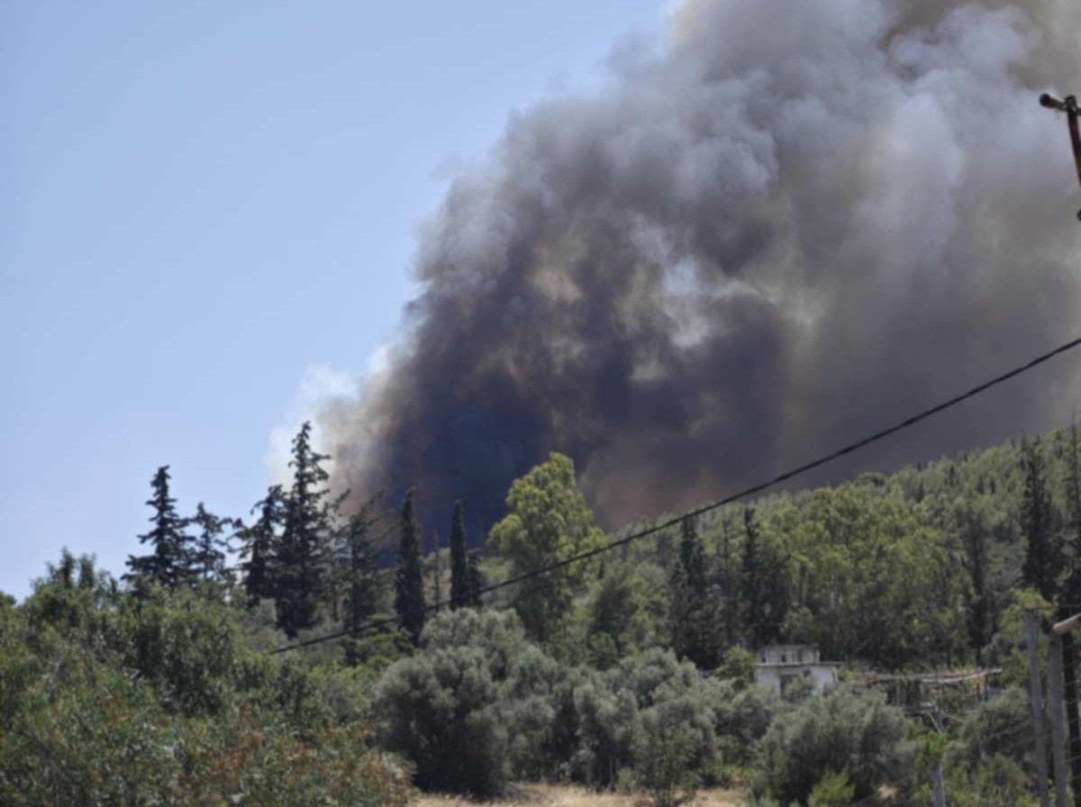 Φωτιά στο Άνω Σούλι